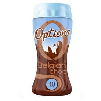 Options Belgian Chocolate 220G