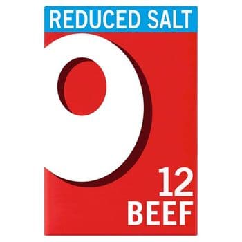 Oxo Reduced Salt Cubes Beef 12 Pack 71G