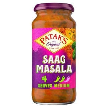 Patak's Saag Masala Cooking Sauce 450G