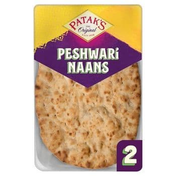Pataks Peshwari Naan Bread 2Pack