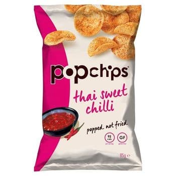 Popchips Popped Potato Chips Thai Sweet Chili 85G