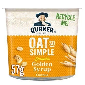 Quaker Oat So Simple Golden Syrup Porridge 57G