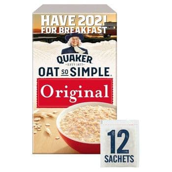 Quaker Oat So Simple Original Porridge Cereal 324G