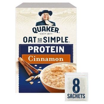 Quaker Oat So Simple Protein Cinnamon Porridge 8Pack 46G