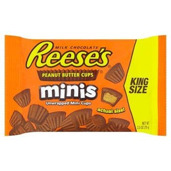Reeses Milk Chocolate Peanut Butter Cups Minis 70G