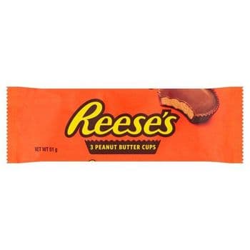 Reeses Peanut Butter Cups 3 Pack 51G