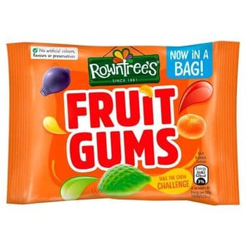 Rowntree's Fruit Gums Sweet Bag 43.5G