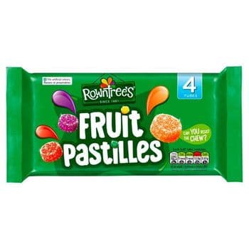 Rowntrees Fruit Pastilles Sweets 4 X 45G