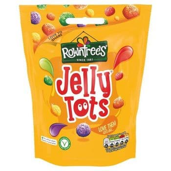 Rowntrees Jelly Tots Pouch Bag 150G
