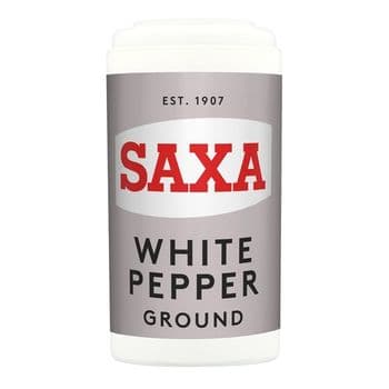 Saxa White Pepper 25G