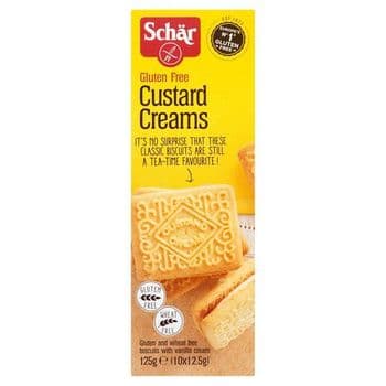 Schar Custard Creams 125G