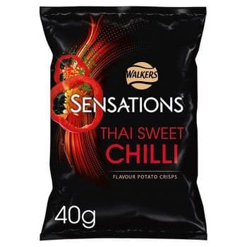 Sensations Sweet Chilli Crisps 40G