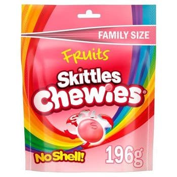 Skittles Fruit Chewies Pouch 196G