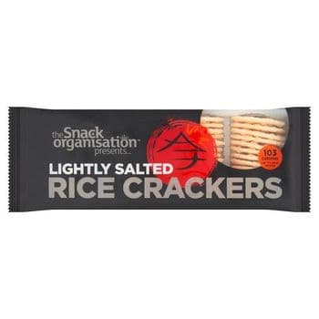 Snack Organisation Crackers Lightly Salted 100G
