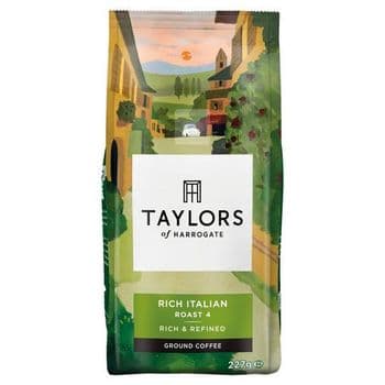 Taylors Rich Italian Ground Coffee 227G
