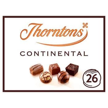 Thorntons Dark Continental Milk White Chocolates 284G