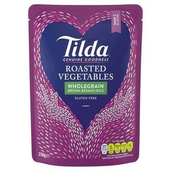 Tilda Steamed Roasted Vegetable Rice 250G