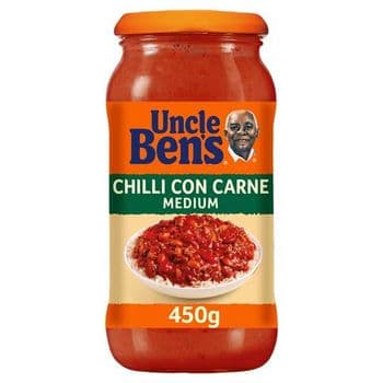 Uncle Bens Chilli Con Carne Sauce Medium 450G