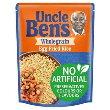Uncle Bens Express Rice Whole Grain Egg Fried 250G