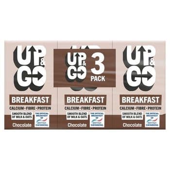 Up & Go Breakfast Chocolate Drink 3 X 250Ml