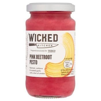 Wicked Kitchen Pink Beetroot Pesto 190G