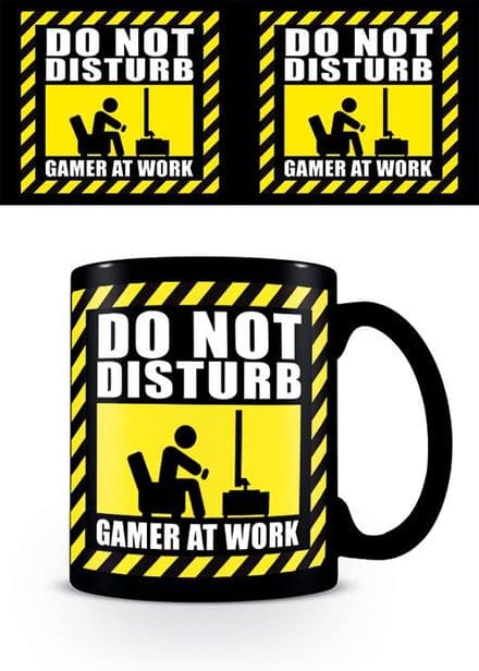 "Do Not Disturb Gamer At Work " Mug