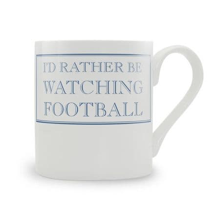 "I'd Rather Be Watching Cricket" fine bone china mug from Stubbs Mugs