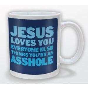 "Jesus Loves You" Mug