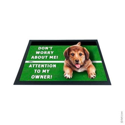 3D-Effect Novelty Doormat - Dog