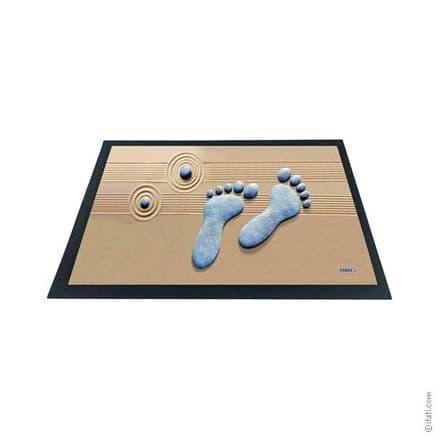3D-Effect Novelty Doormat - Zen