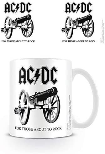 AC/DC For Those about To Rock White Mug