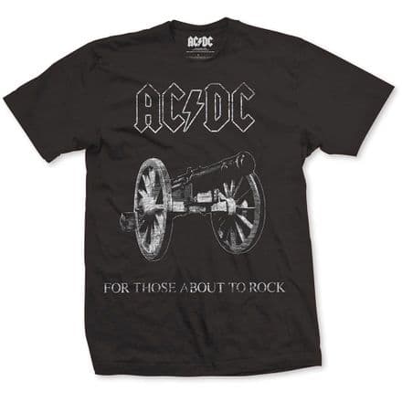 AC/DC Unisex Tee: About to Rock