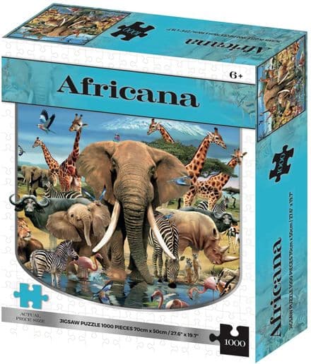 Africana 1000 Piece Jigsaw Puzzle