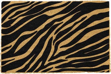 Artsy Doormats Zebra Print Doormat