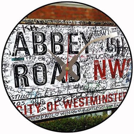 Beatles Abbey Road Vinyl Wall Clock