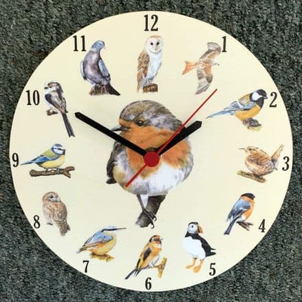 Bird Wall Clock