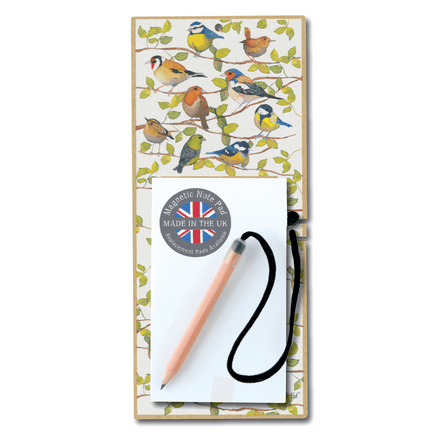 Birds Magnetic Notepad