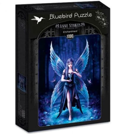 Bluebird Anne Stokes - Enchantment 1000 Piece Jigsaw Puzzle