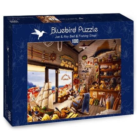 Bluebird Joe & Roy Bait & Fishing Shop 1000 Piece Jigsaw Puzzle