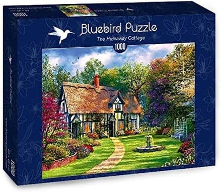 Bluebird The Hideaway Cottage 1000 Piece Jigsaw Puzzle