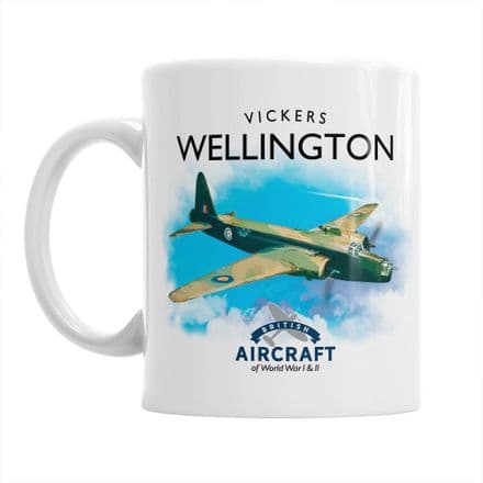 British Aircraft of WWI & WWII Mug:  Vickers Wellington