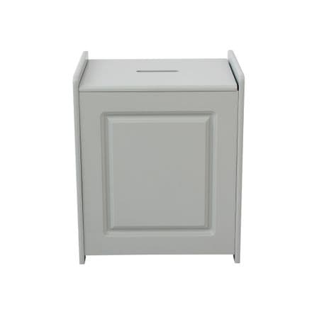 Chatsworth Grey Laundry Hamper Box
