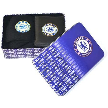 Chelsea Supporters Wallet and Socks Tin