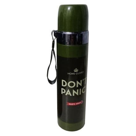 Dad's Army Don't Panic Flask