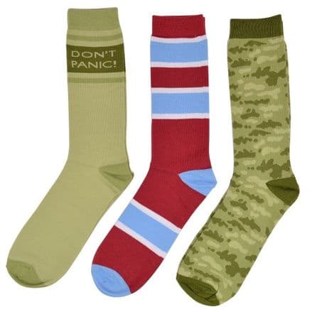 Dad's Army Socks (Set of 3)
