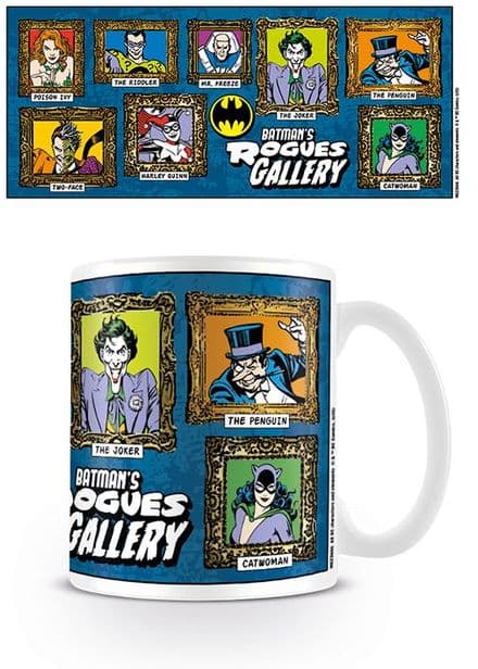 DC Originals Batman's Rogues Gallery ceramic mug