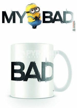 Despicable Me "My Bad" Minion Mug