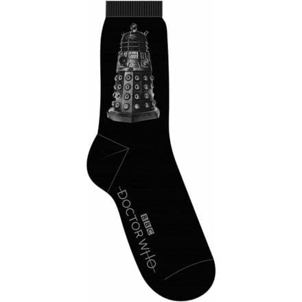 Doctor Who Dalek Design Men's Calf Crew Socks (UK Size 7 - 11)