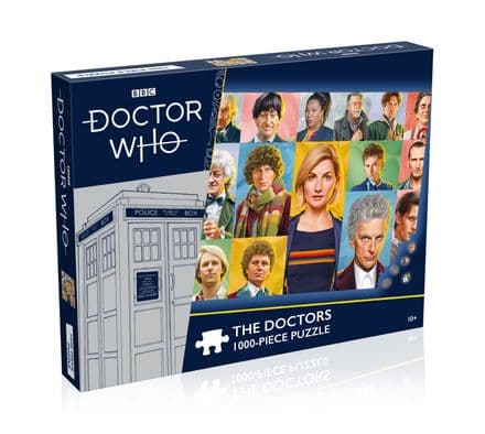 Doctor Who The Doctors 1000 Piece Jigsaw Puzzle Game
