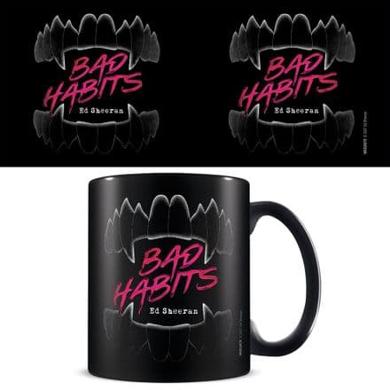Ed Sheeran (Bad Habits) Black Coffee Mug